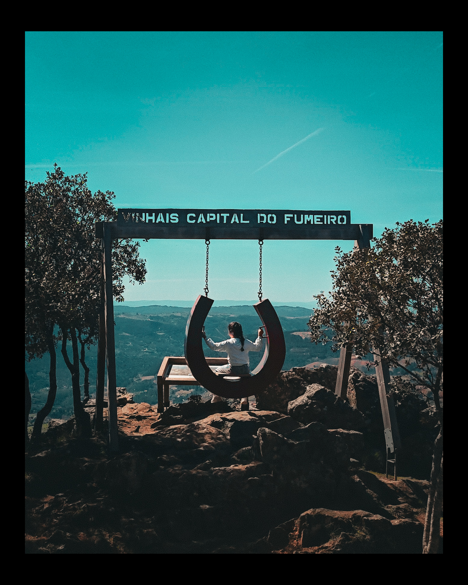 Vinhais panoramic viewpoint swing